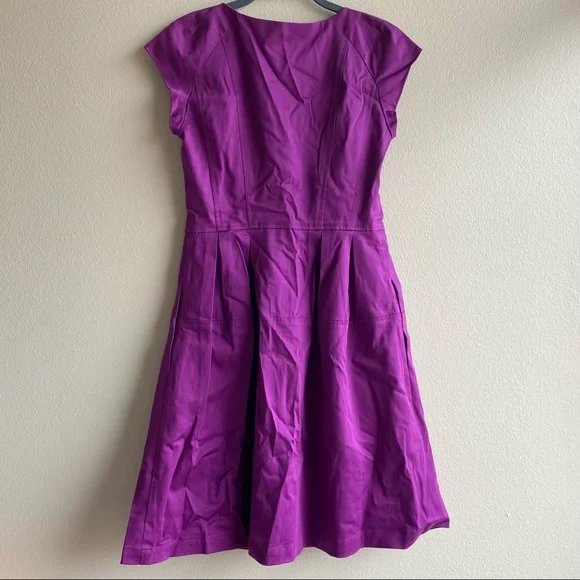 Nanette Lepore Le Cirque Cap Sleeve A-Line Dress Sz. 6 - Picture 3 of 16